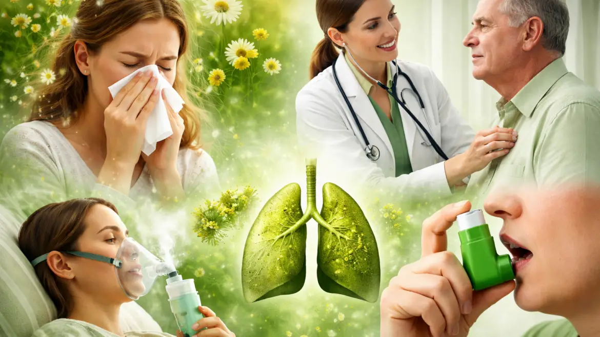 Terapie pentru persoanele cu rinită alergică, astm bronșic, BPOC, alergii